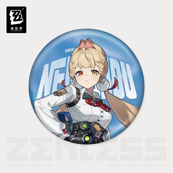 Zenless Zone Zero Standing Design Series Tin Badge Spook Shack