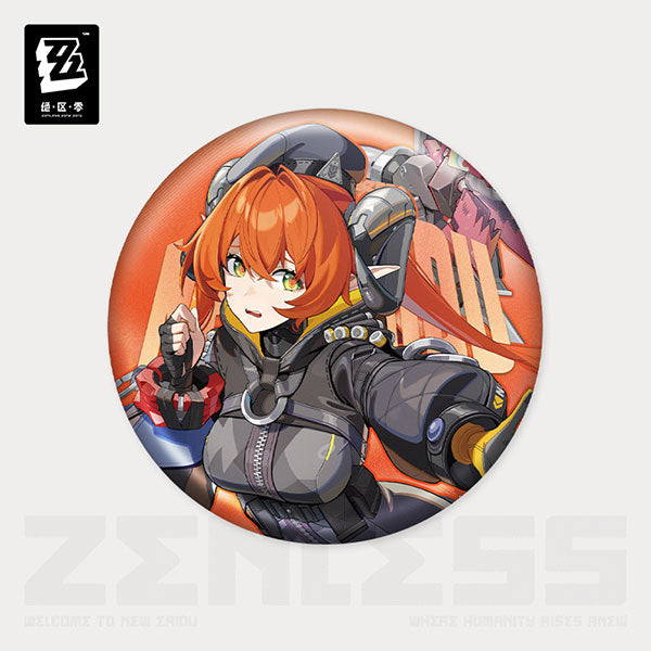 Zenless Zone Zero Standing Design Series Tin Badge Obol Squad