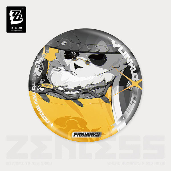 Zenless Zone Zero Mindscape Cinema Series Tin Badge Yunkui Summit