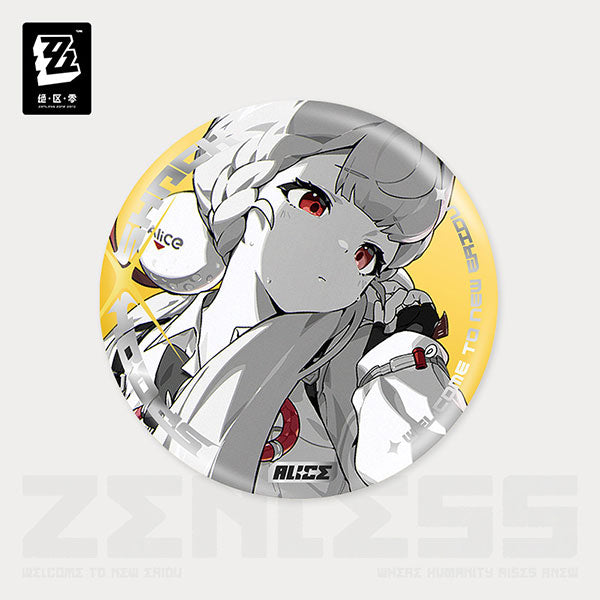 Zenless Zone Zero Mindscape Cinema Series Tin Badge Spook Shack