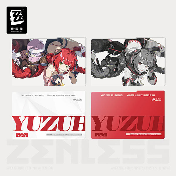 Zenless Zone Zero Mindscape Cinema Series Acrylic Board Obol Squad Spook Shack Yuzuha Ukinami