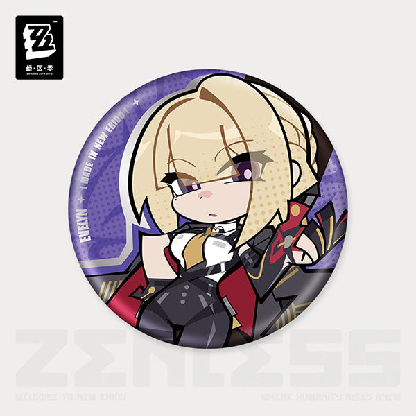 Zenless Zone Zero New Eridu Series Chibi Tin Badge Stars of Lyra