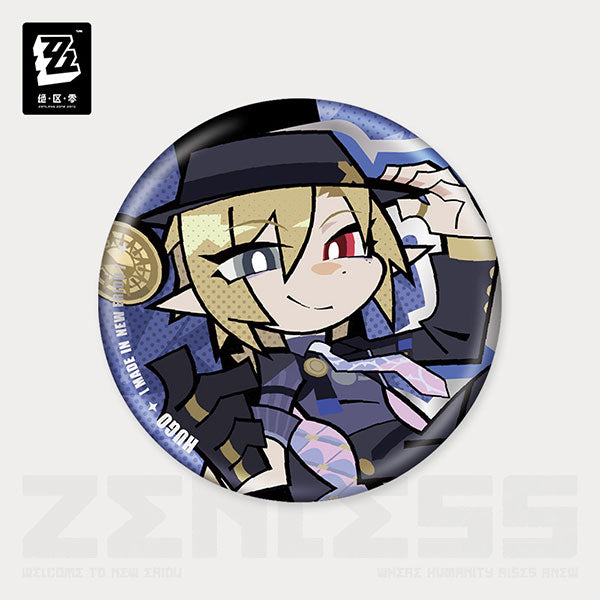 Zenless Zone Zero New Eridu Series Chibi Tin Badge Mockingbird