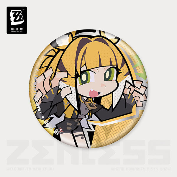 Zenless Zone Zero New Eridu Series Chibi Tin Badge Yunkui Summit
