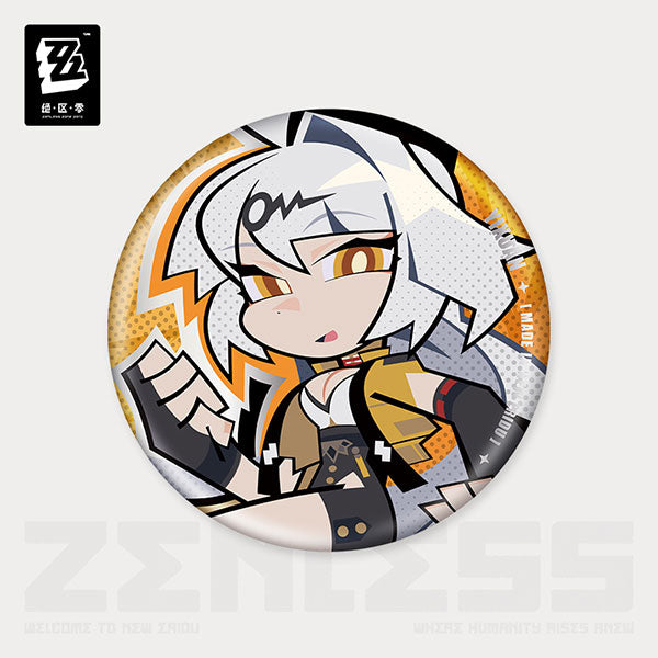 Zenless Zone Zero New Eridu Series Chibi Tin Badge Yunkui Summit