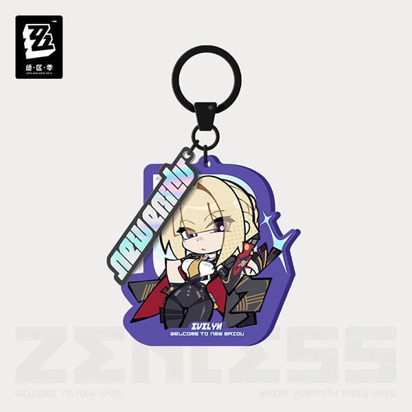 Zenless Zone Zero New Eridu Series Chibi Acrylic Keychain Stars of Lyra