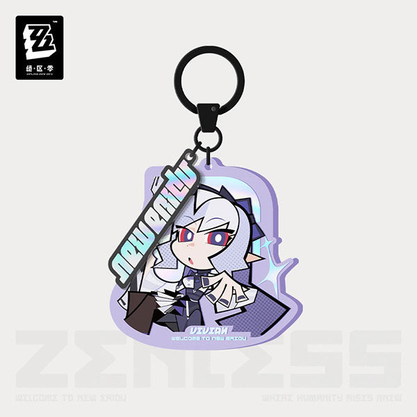 Zenless Zone Zero New Eridu Series Chibi Acrylic Keychain Mockingbird
