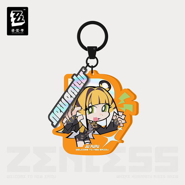 Zenless Zone Zero New Eridu Series Chibi Acrylic Keychain Yunkui Summit