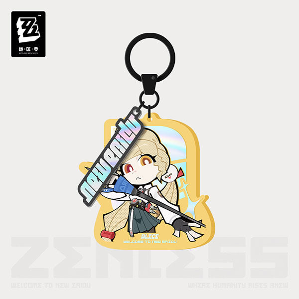 Zenless Zone Zero New Eridu Series Chibi Acrylic Keychain Spook Shack
