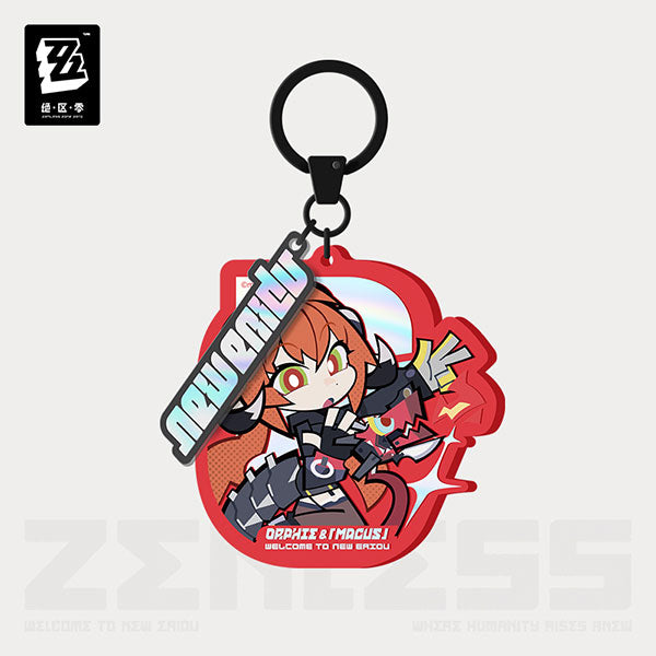 Zenless Zone Zero New Eridu Series Chibi Acrylic Keychain Obol Squad