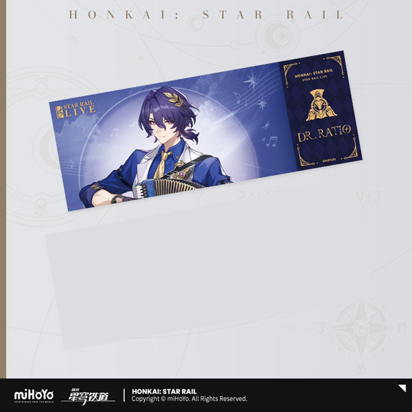 Honkai: Star Rail LIVE Series Hologram Collection Ticket (2025)