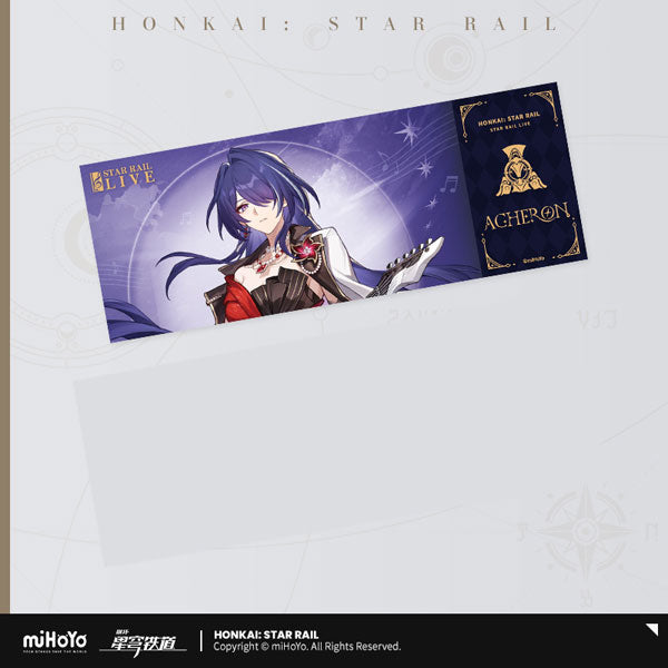 Honkai: Star Rail LIVE Series Hologram Collection Ticket (2025)
