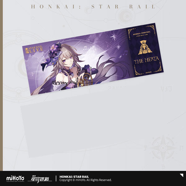 Honkai: Star Rail LIVE Series Hologram Collection Ticket (2025)