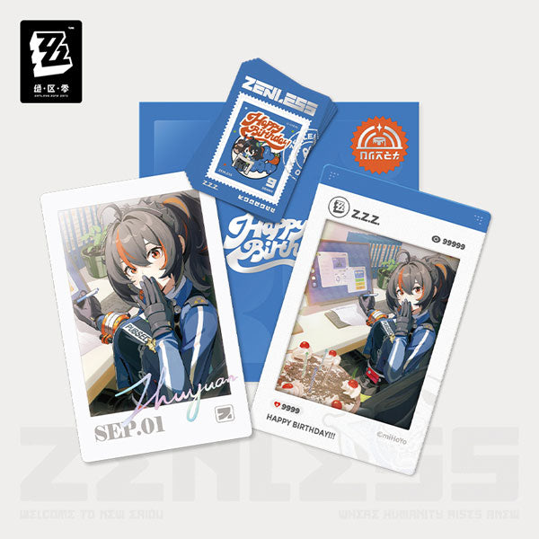 Zenless Zone Zero HB2U Series Birthday Moments Commemorative Set First Edition Zhu Yuan