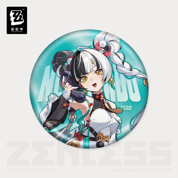 Zenless Zone Zero Krampus Compliance Authority Character Badge