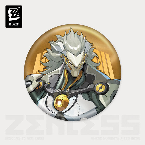 Zenless Zone Zero Krampus Compliance Authority Character Badge