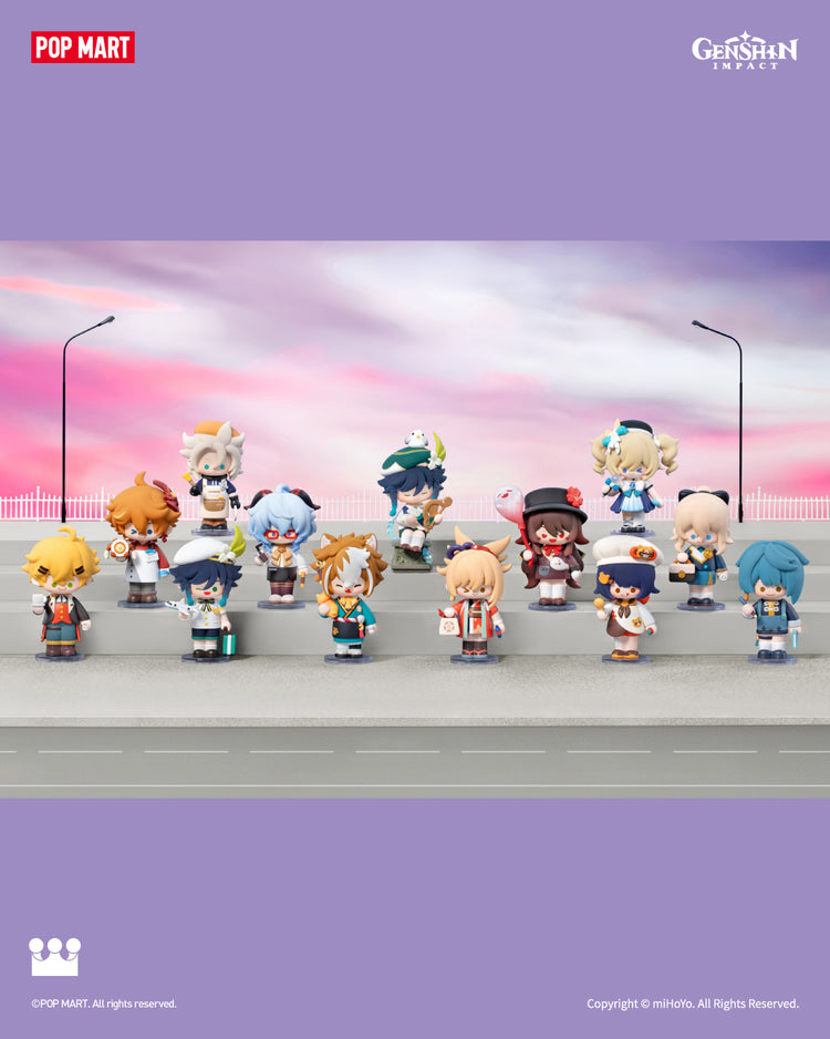 Genshin Impact Dress-Up Dreams Themed Chibi Series Figures