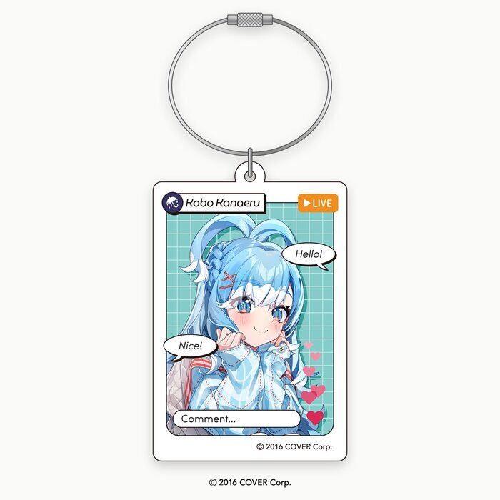 HOLOLIVE MEET 2024 LIVESTREAM STYLE ACRYLIC KEYCHAIN