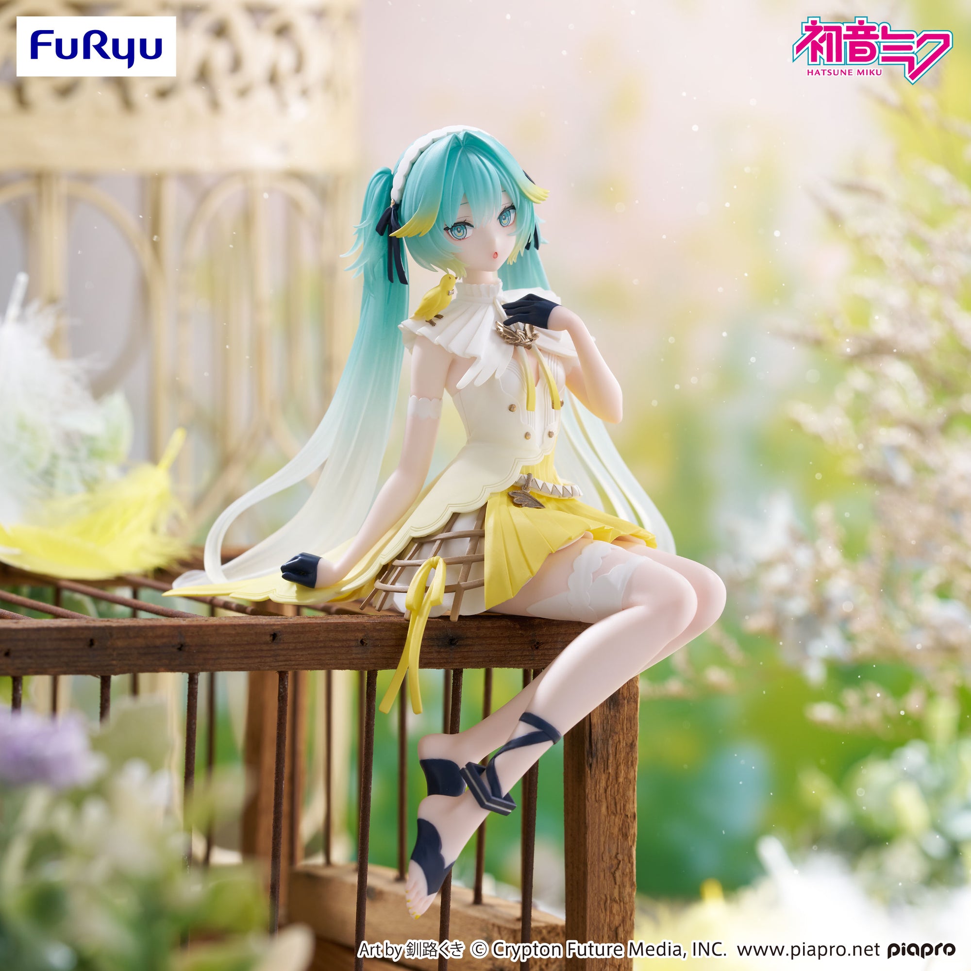 Character Vocal Series 01: Hatsune Miku Noodle Stopper Figure Canary Bird