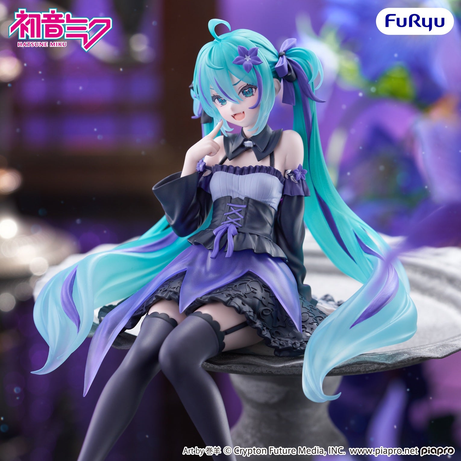 Hatsune Miku Noodle Stopper Figure Flower Fairy Bellflower