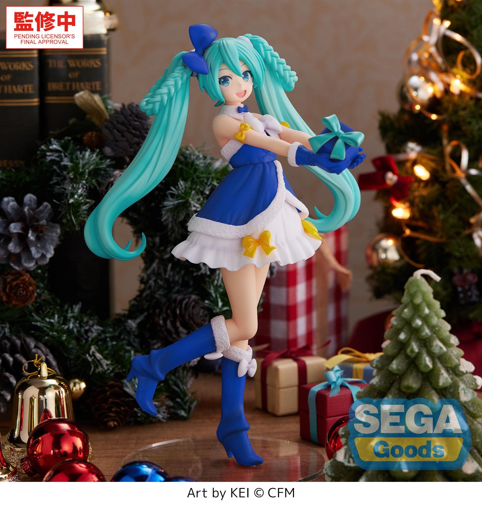 Hatsune Miku High Premium Figure Hatsune Miku Sapphire Christmas Ver