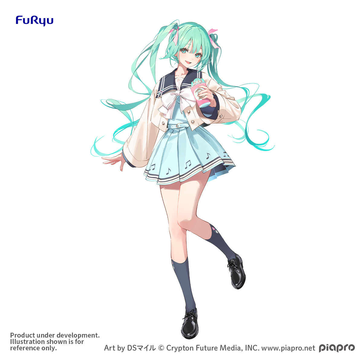 Hatsune Miku Sweet School Life Figure Pure ver