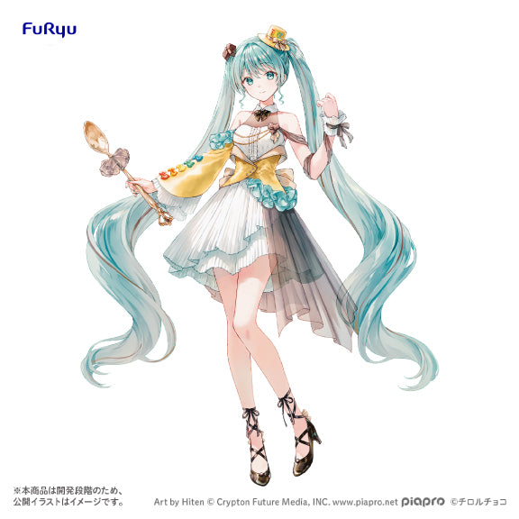 Hatsune Miku Hatsune Miku × TIROL CHOCO Collaboration Figure Coffee Nougat Another Color ver