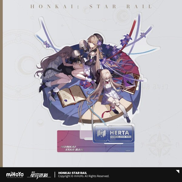 HONKAI STAR RAIL CHARACTER ILLUSTRATION ACRYLIC STAND SERIES THE ERUDITION PATH