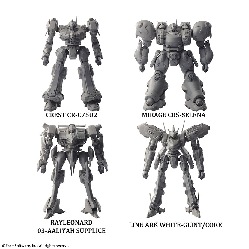 ARMORED CORE STRUCTURE ARTS Vol.2 (SET of 4pcs)