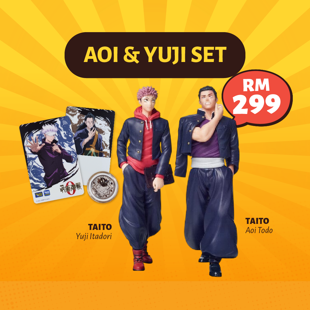 Jujutsu Kaisen Touch 'n Go Collectible Set