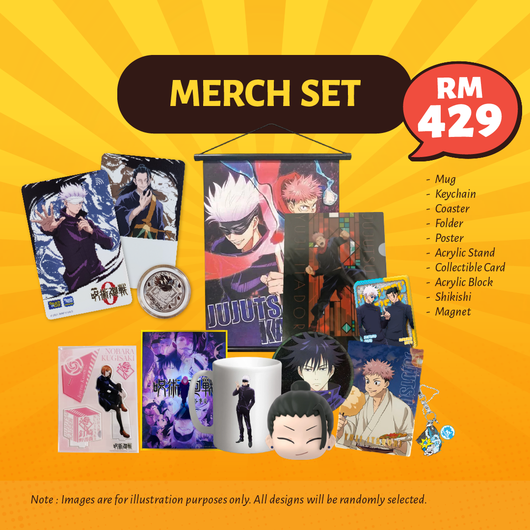 Jujutsu Kaisen Touch 'n Go Collectible Set