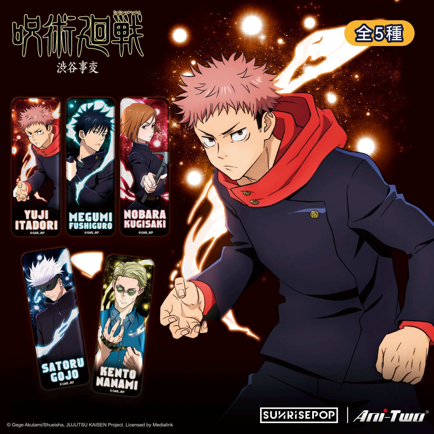 JUJUTSU KAISEN 2 BADGE SERIES 5