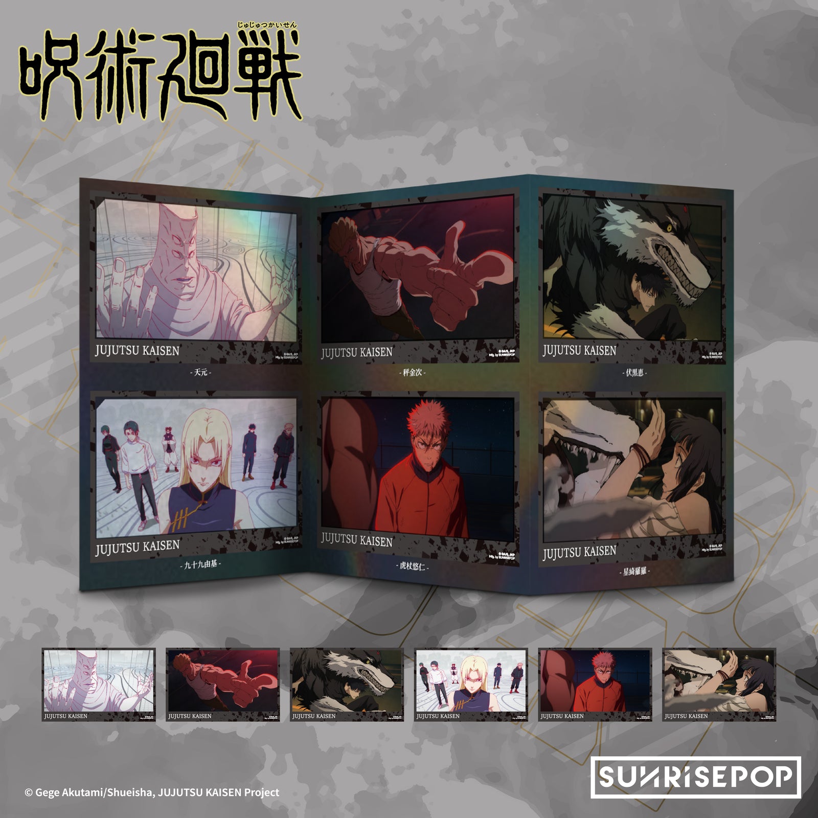Jujutsu Kaisen Postcard Set