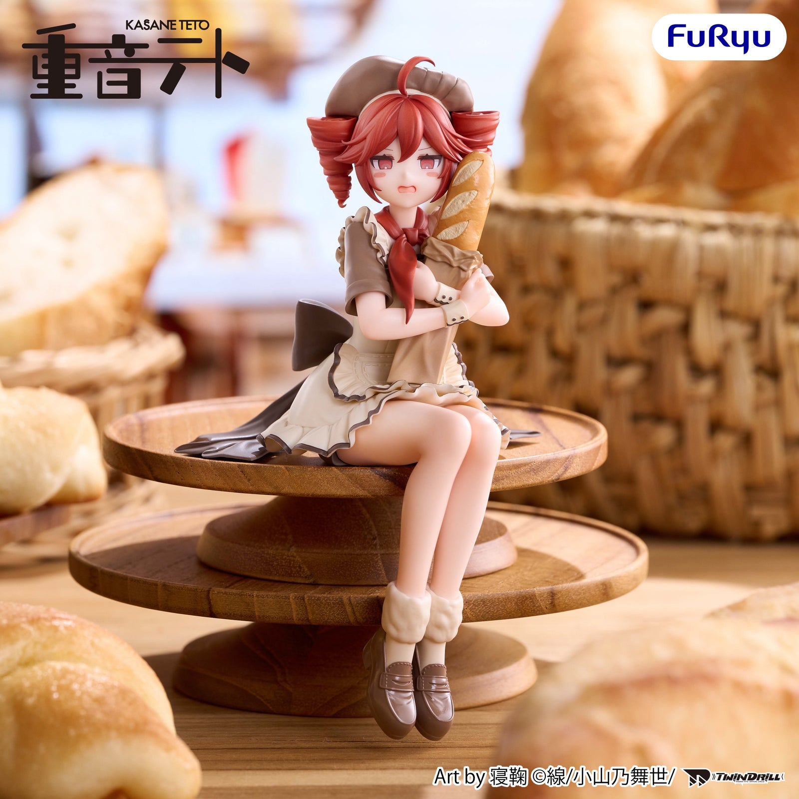 KASANE TETO Noodle Stopper Figure KASANE TETO Baguette ver