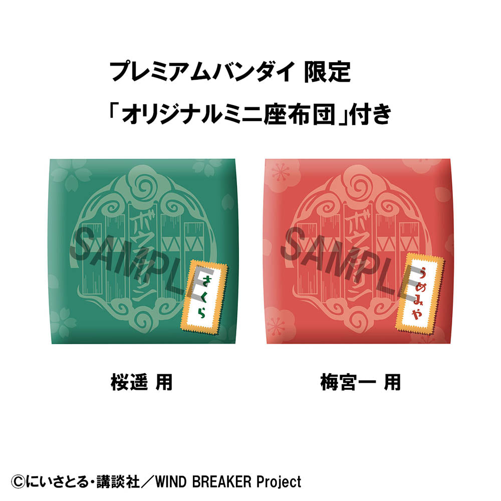 LOOK UP SERIES WIND BREAKER Haruka Sakura & Hajime Umemiya set【with gift: Cushion】