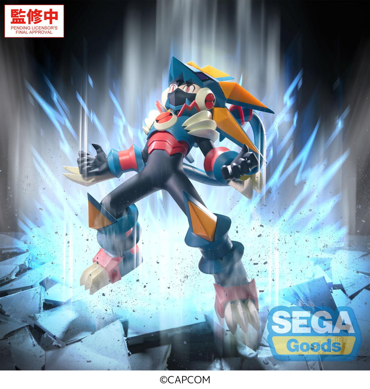 Mega Man Luminasta Battle Network Mega Man Gregar Beast