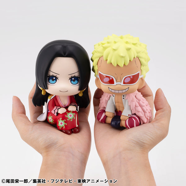 LOOK UP SERIES ONE PIECE Boa Hancock &amp; Donquixote Doflamingo set【with gift: Pouches】