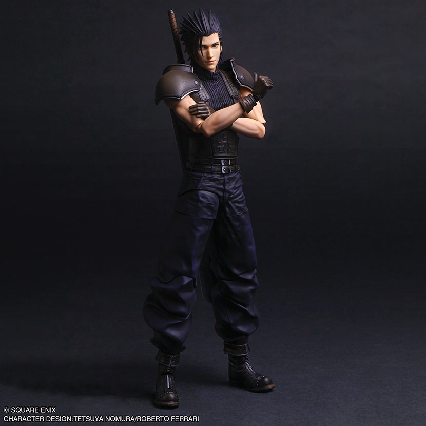 FINAL FANTASY VII REBIRTH PLAY ARTS SHIN Action Figure ZACK FAIR SOLDIER 1st CLASS