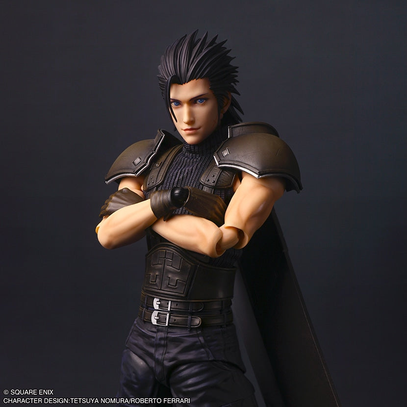 FINAL FANTASY VII REBIRTH PLAY ARTS SHIN Action Figure ZACK FAIR SOLDIER 1st CLASS