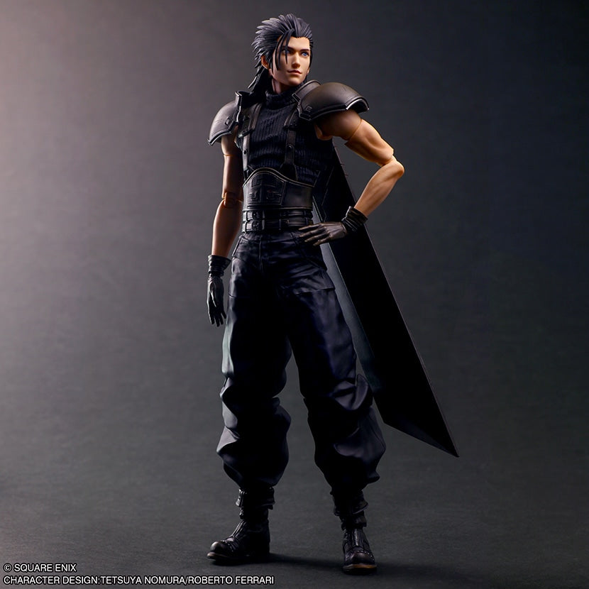 FINAL FANTASY VII REBIRTH PLAY ARTS SHIN Action Figure ZACK FAIR SOLDIER 1st CLASS