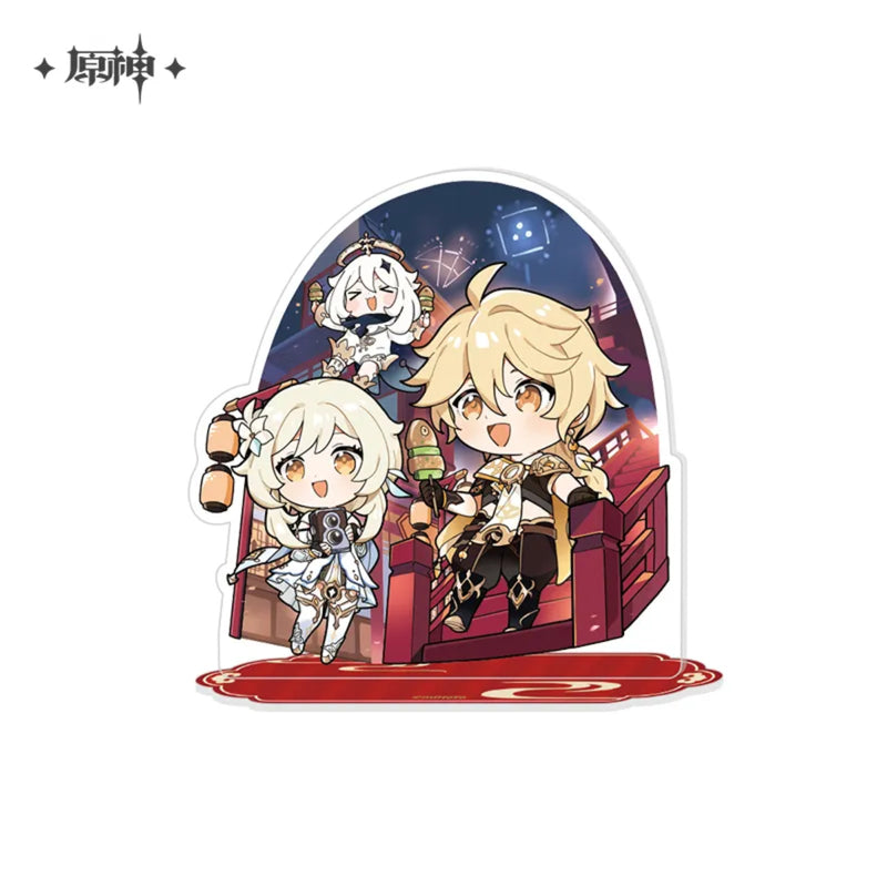 Genshin Impact The Exquisite Night Chimes Series Chibi Character Acrylic Stand