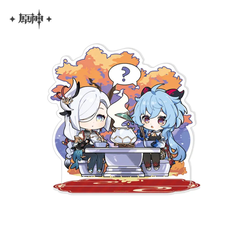 Genshin Impact The Exquisite Night Chimes Series Chibi Character Acrylic Stand
