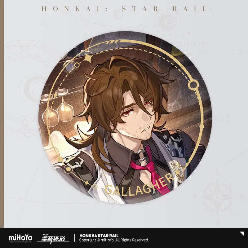 HONKAI STAR RAIL CHARACTER ILLUSTRATION BADGE SERIES THE ABUNDANCE PATH