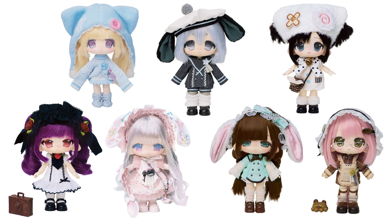 Mini Mili Rice Spirit Series (Set of 6 figures)