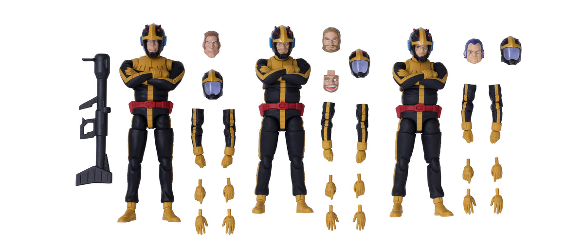 G.M.G. COLLECTION EX Mobile Suit Gundam Principality of Zeon Jet Stream Attack【with gift: Faceplate + Cannon 】