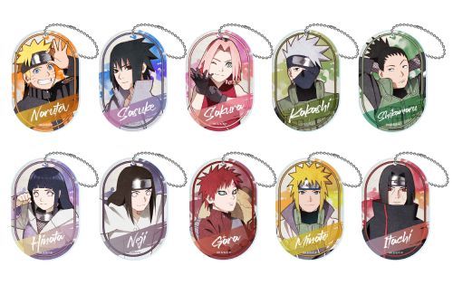 NARUTO Shippuden Vintage Series Acrylic Key Chain