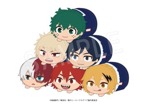 My Hero Academia Mochikororin Plush Mascot Bath ver