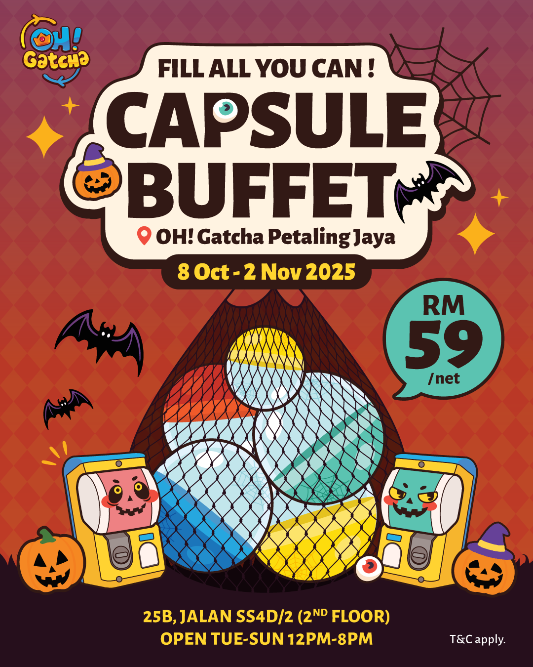 TRICK OR TREAT ! CAPSULE BUFFET