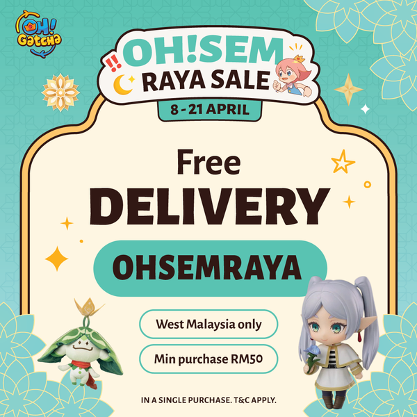 FREE DELIVERY (WEST MALAYSIA ONLY)