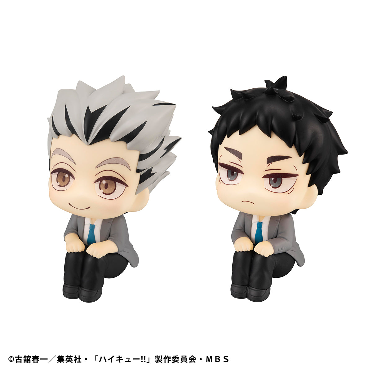 LOOK UP SERIES HAIKYU !! Kotaro Bokuto &amp; Keiji Akaashi Set【with gift: Cushion】